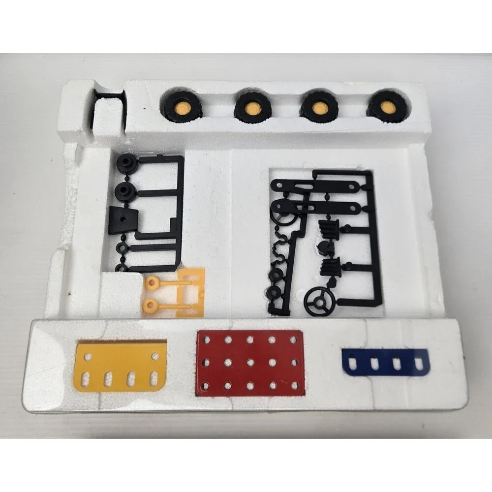 Remco Steel Tec Competition Vehicles Construction System Set 7085 Incomplete Vtg